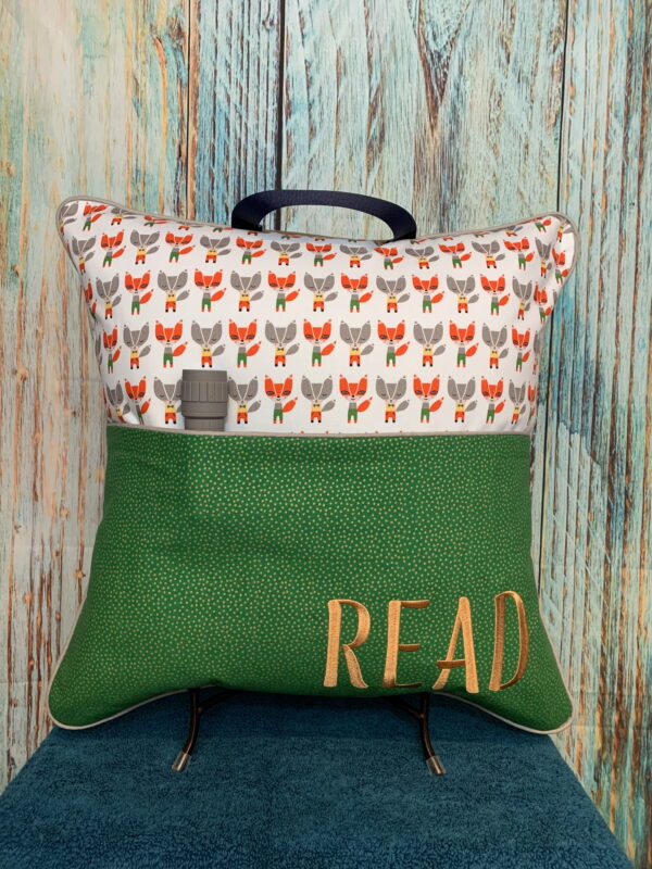 Formal Fox Journey Pillow