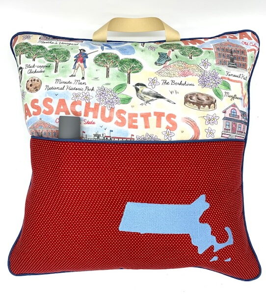 Massachusetts Journey Pillow