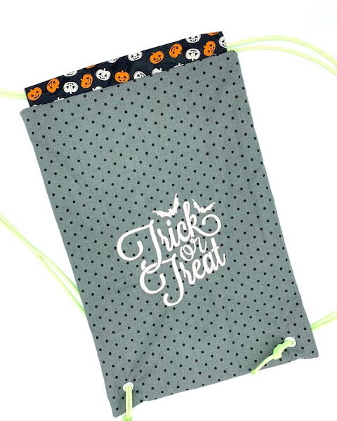 Glow in the Dark Gray Dot Backpack