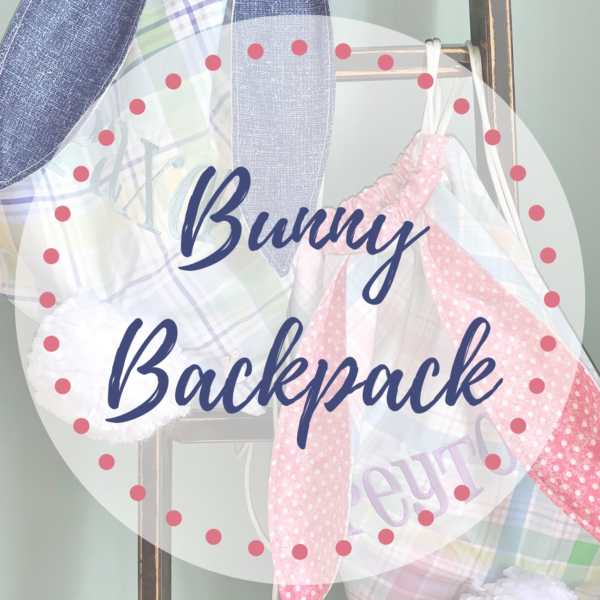 Custom Bunny Backpack