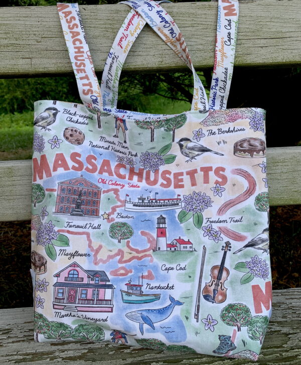 Massachusetts Tote Bag
