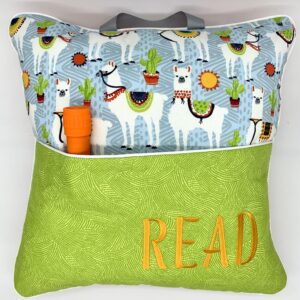 White Llamas Journey Pillow®