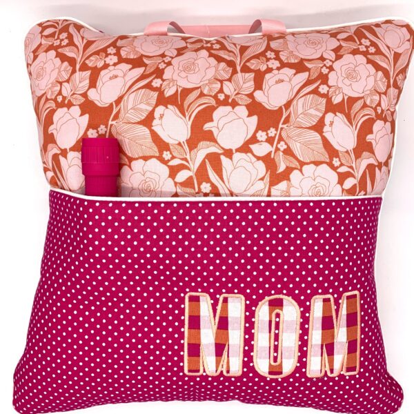 Orange Floral MOM Journey Pillow®