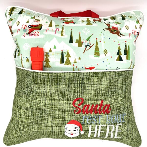 Santa Christmas Journey Pillow®