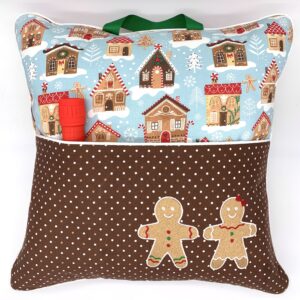 Gingerbread Christmas Journey Pillow®
