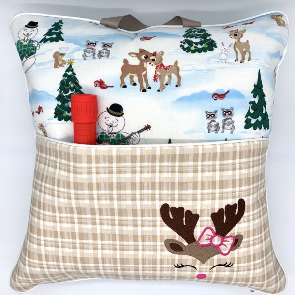 Rudolph & Clarice Christmas Journey Pillow®
