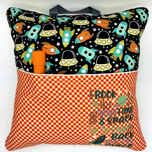 Spaceships Journey Pillow®
