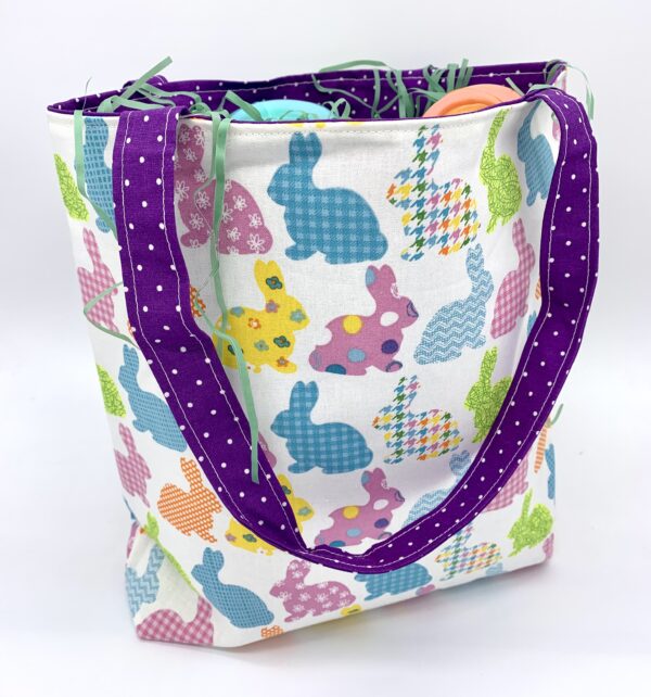 Colorful Bunnies Tote Bag