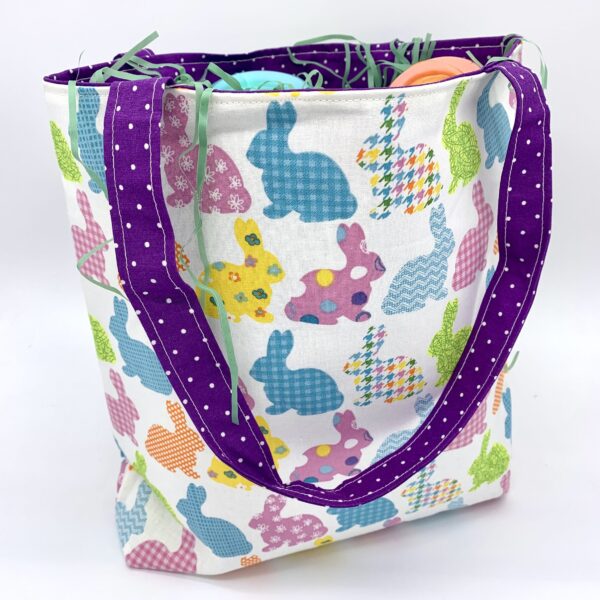 Colorful Bunnies Tote Bag