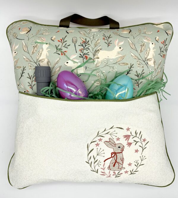 Floral Bunny Journey Pillow®