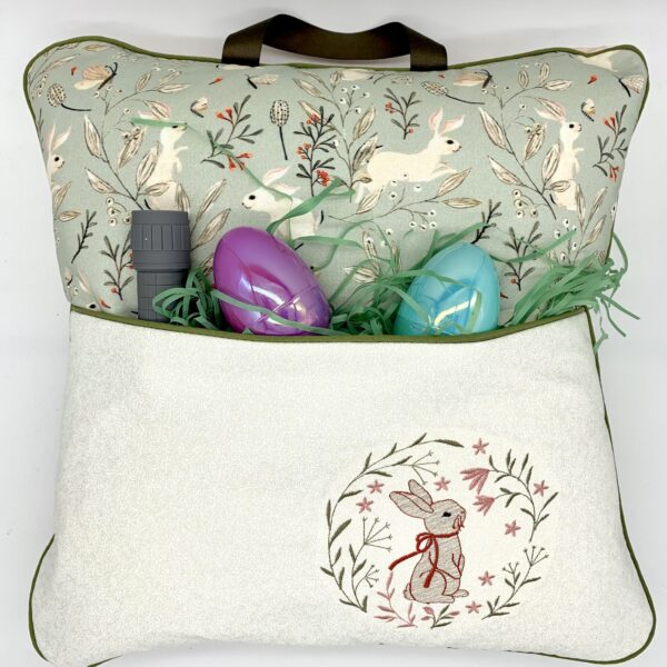 Floral Bunny Journey Pillow®
