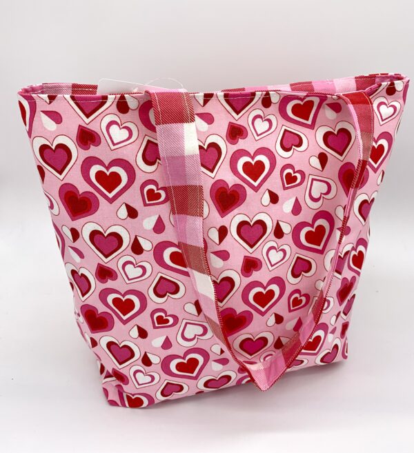 Valentine Hearts Tote Bag
