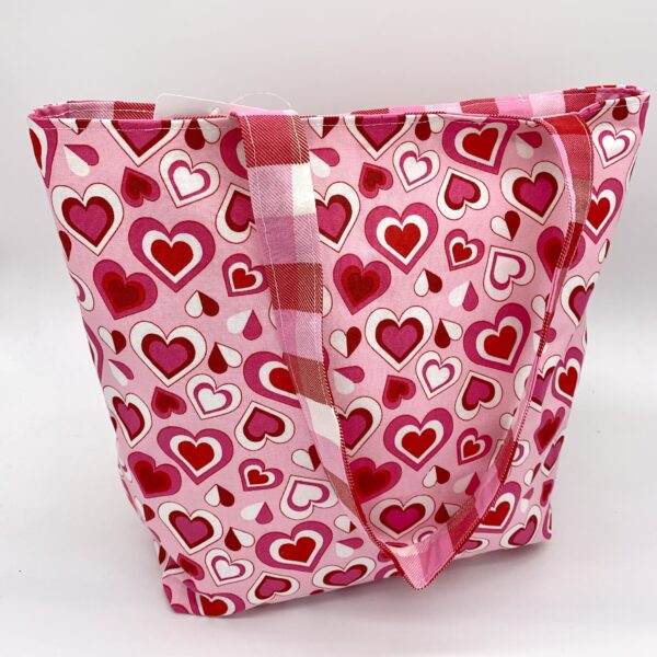 Valentine Hearts Tote Bag