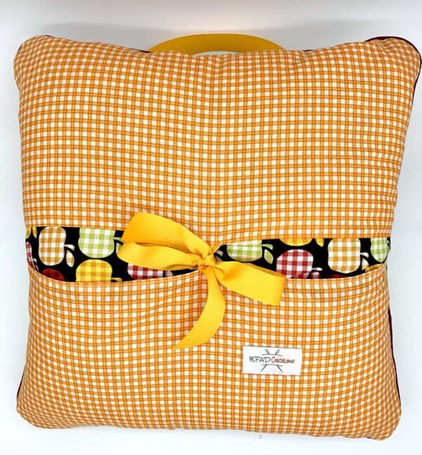 Teacher Appreciation Gingham Apple Journey Pillow® - Image 3
