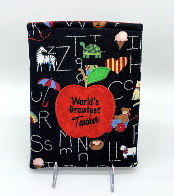 Chalkboard Teacher Book Sleeve
