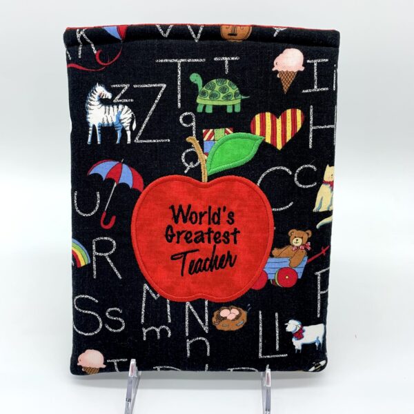 Chalkboard Teacher Book Sleeve