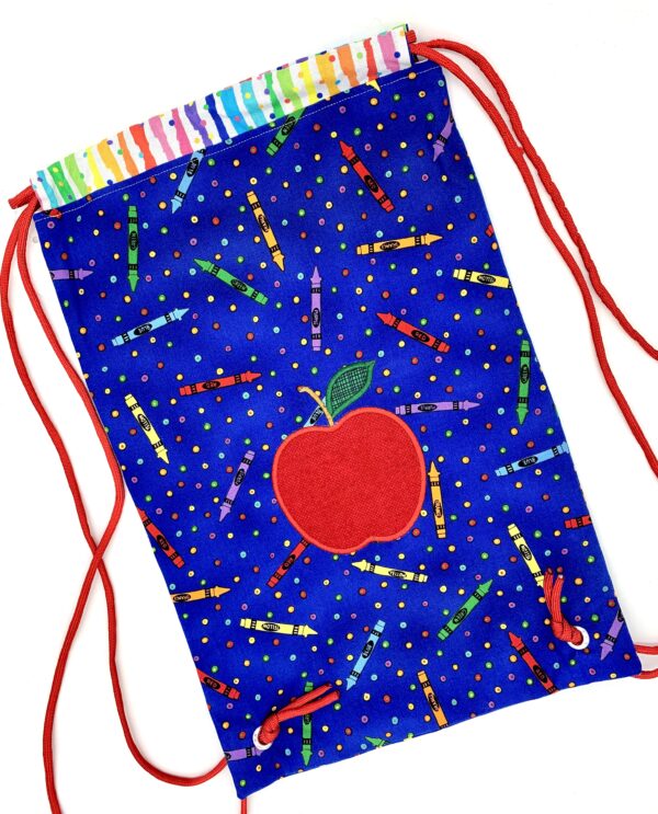 Crayon Drawstring Backpack