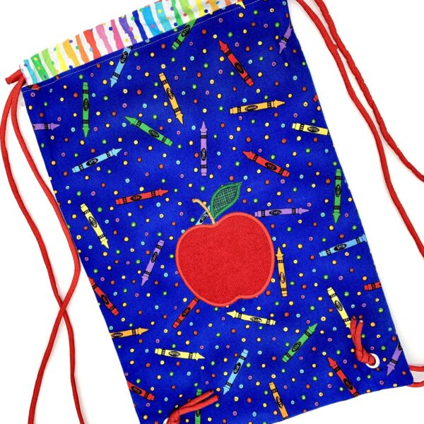 Crayon Drawstring Backpack