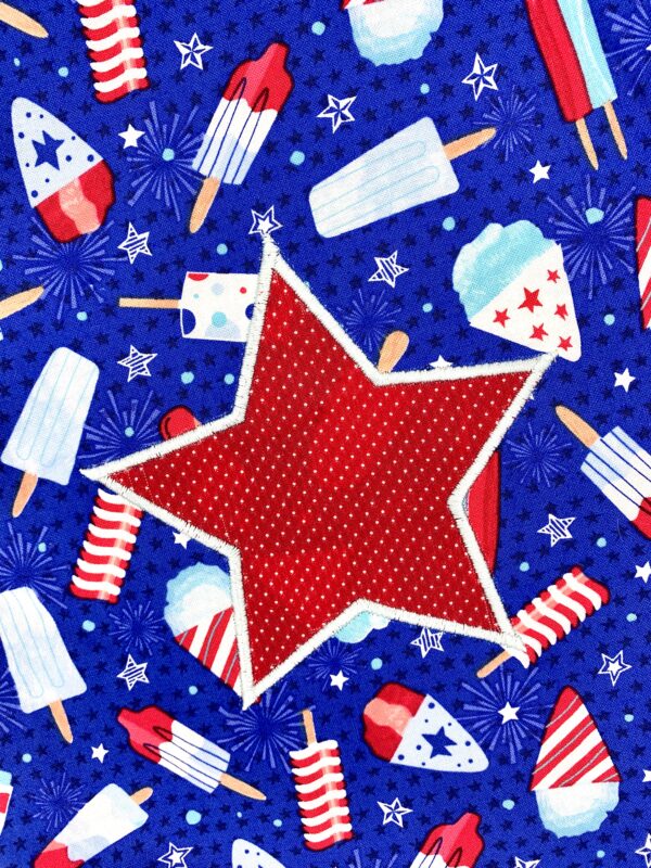 Patriotic Popsicle Drawstring Backpack - Image 2